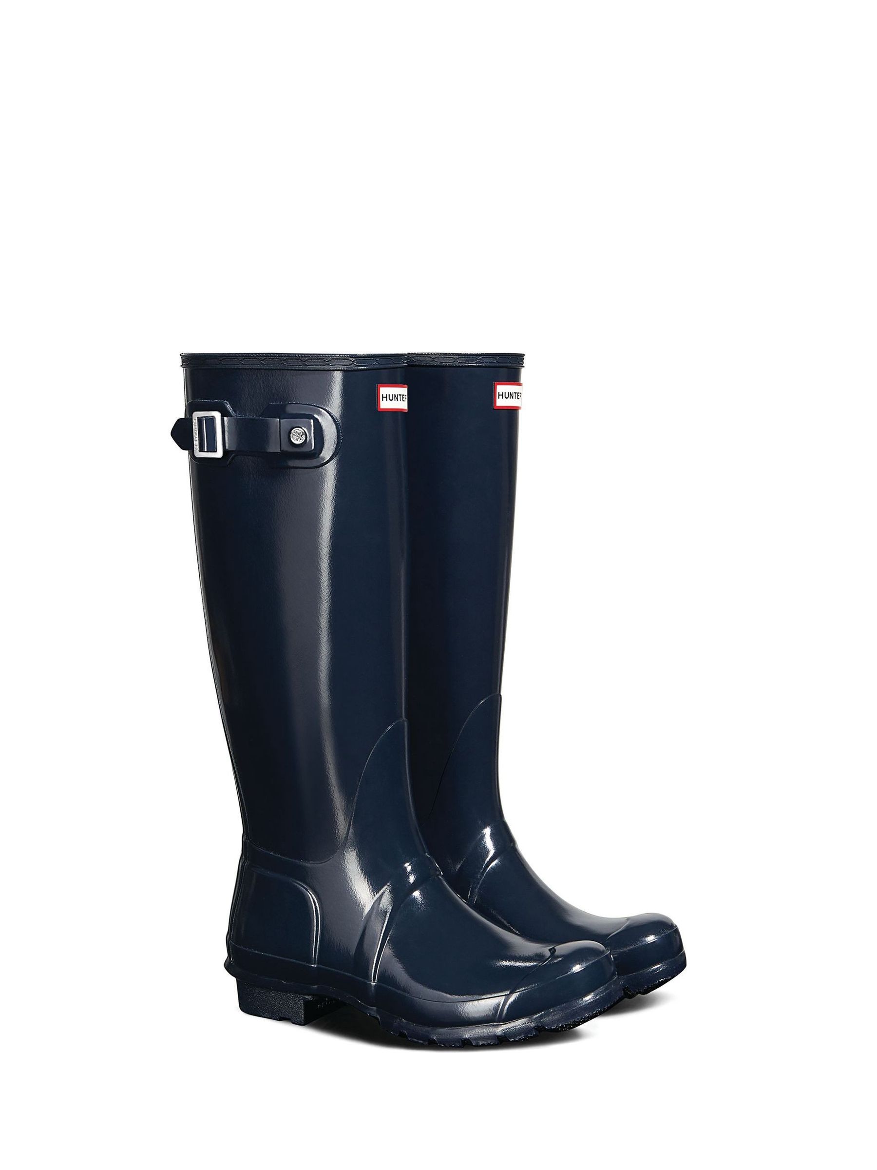 Buy Hunter Navy Original Tall Gloss Wellies from Next USA