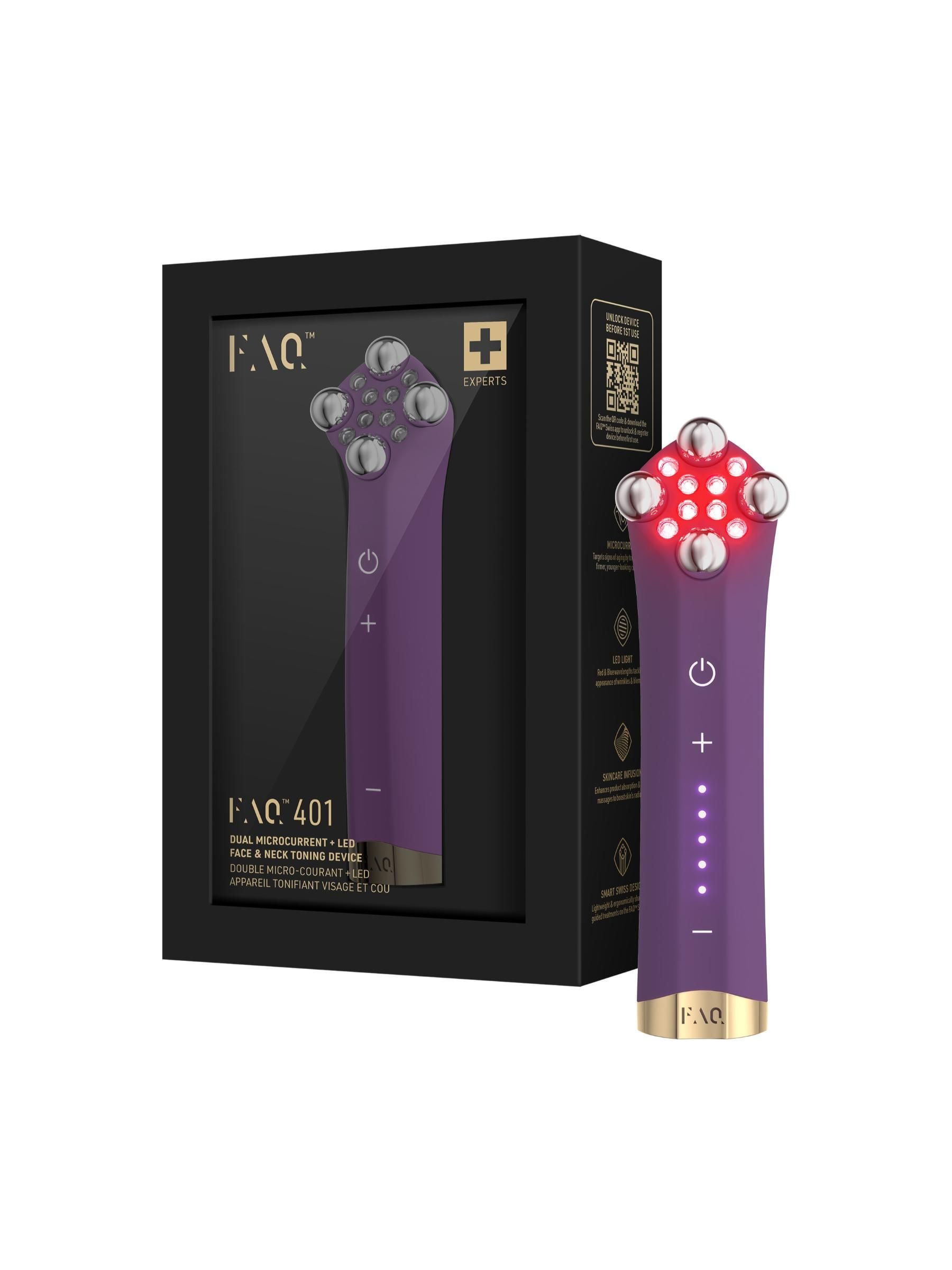 Foreo 401 Dual Microcurrent Led Toning Device - Image 4