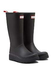 Hunter Womens Original Black Play Tall Wellies - Image 2 of 5