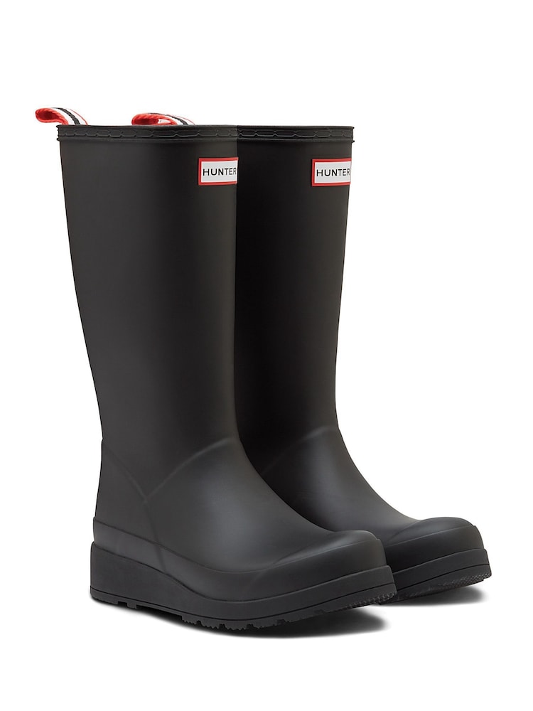 Hunter Womens Original Black Play Tall Wellies - Image 2 of 5
