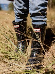 Hunter Little Kids Original First Classic Glitter Wellies - Image 6 of 7