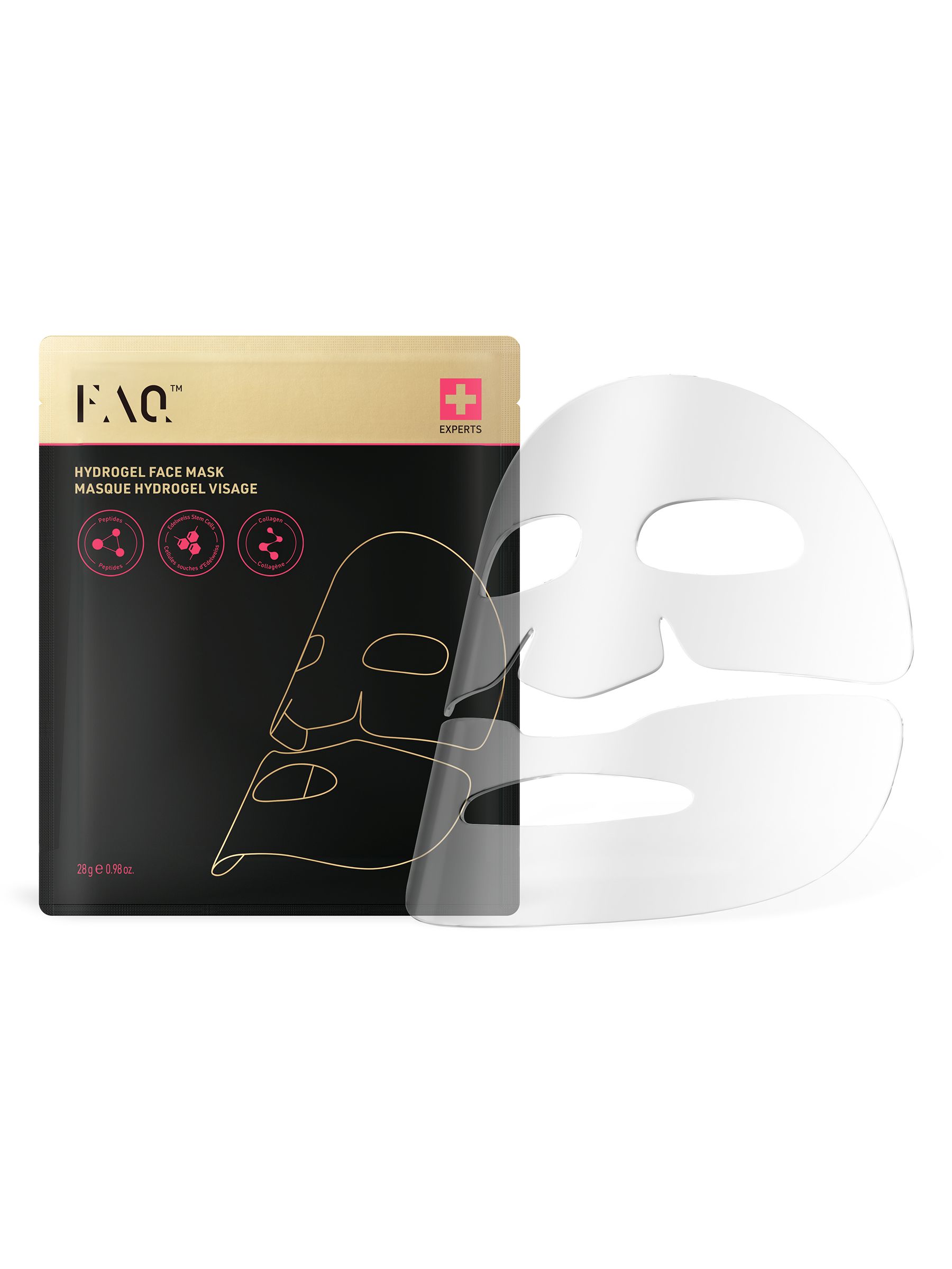 FOREO FAQ Glass Skin Collagen Face Mask - Image 4