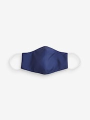 Plain Navy Face Covering - Image 1 of 2