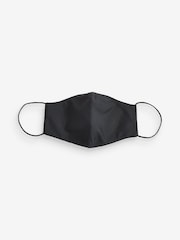 Plain Black Face Covering - Image 2 of 2