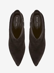 Mint Velvet Black Suede Finny Ankle Boots - Image 2 of 4