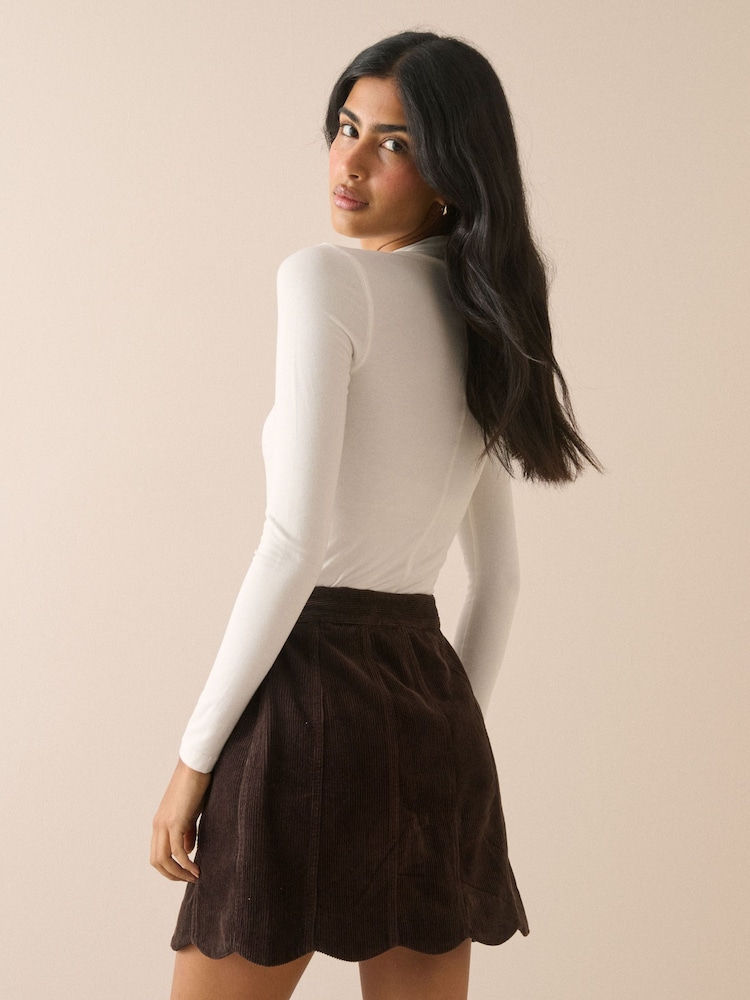 Nobodys Child Brown Chelsea Skirt - Image 2 of 5 Nobodys Child Brown Chelsea Skirt - Image 2 of 5