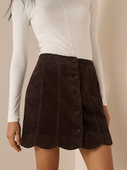 Nobodys Child Brown Chelsea Skirt - Image 4 of 5