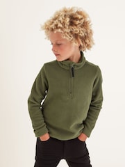 Tog 24 Green Toffolo Zip Neck Fleece - Image 3 of 6