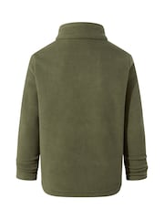 Tog 24 Green Toffolo Zip Neck Fleece - Image 6 of 6