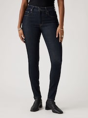 Levi's® Navy Blue 721 High-Rise Skinny Jeans - Image 1 of 4