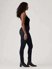 Levi's® Navy Blue 721 High-Rise Skinny Jeans - Image 2 of 4