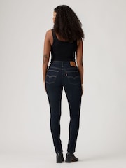 Levi's® Navy Blue 721 High-Rise Skinny Jeans - Image 3 of 4