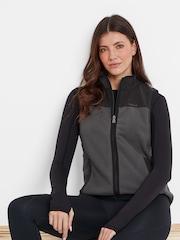 Tog 24 Black Sarel Fleece Gilet - Image 4 of 7