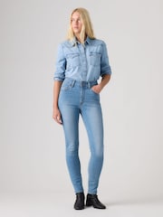 Levi's® Wash Blue 721 High-Rise Skinny Jeans - Image 1 of 4