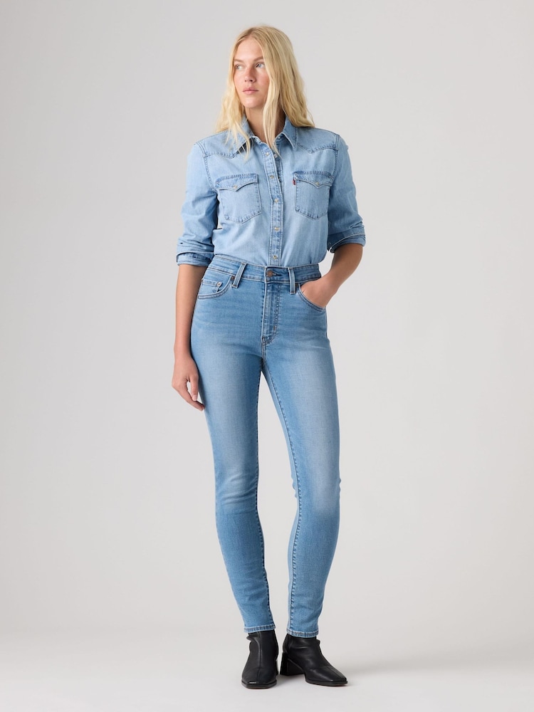 Levi's® Wash Blue 721 High-Rise Skinny Jeans - Image 1 of 4