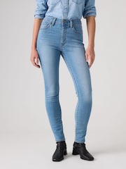 Levi's® Wash Blue 721 High-Rise Skinny Jeans - Image 2 of 4