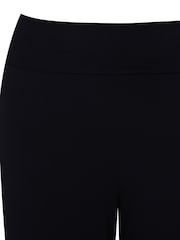 Live Unlimited Black Curve Jersey Wide Leg Trousers - Image 4 of 4