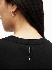 AllSaints Black Anna Maxi Dress - Image 6 of 7
