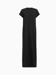 AllSaints Black Anna Maxi Dress - Image 7 of 7