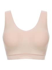 Chantelle Soft Stretch Seamless V-Neck Padded Crop Top - Image 5 of 5