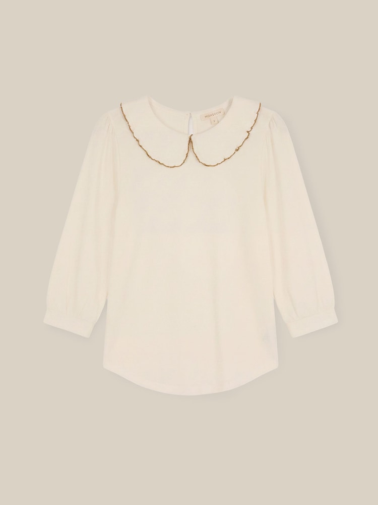 Monsoon Caris Collar Jersey Top - Bild 5 von 5 Monsoon Caris Collar Jersey Top - Bild 5 von 5
