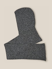 Monsoon Grey Tula Hooded Scarf - Image 1 of 2