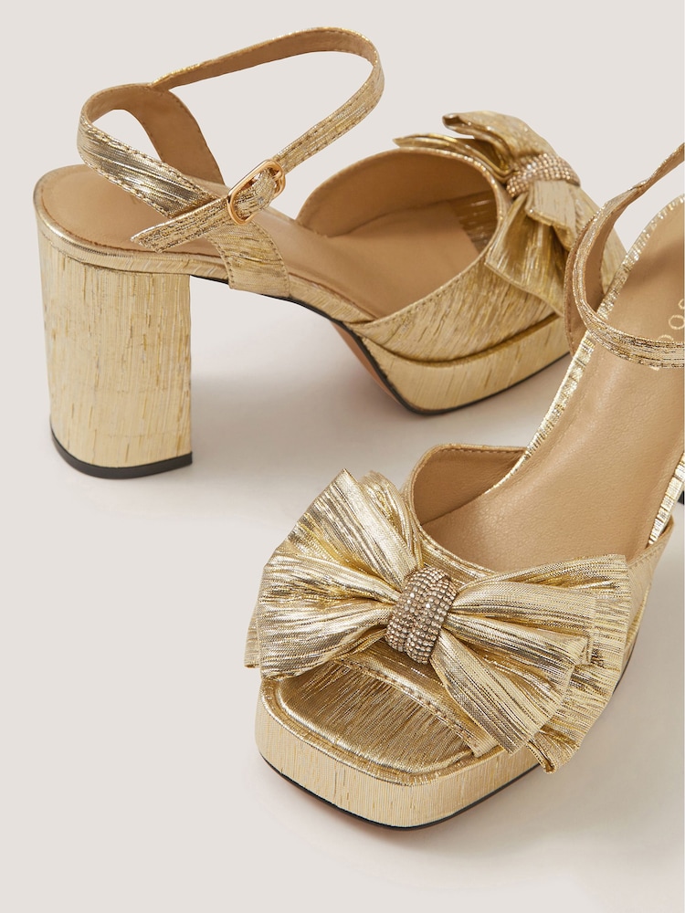 Monsoon Iona Bow Platform Heels - Imagen 3 de 3 Monsoon Iona Bow Platform Heels - Imagen 3 de 3