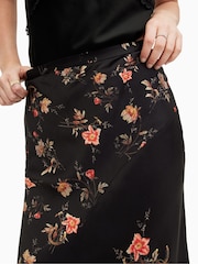 AllSaints Black Luisa Tanana Skirt - Image 6 of 7