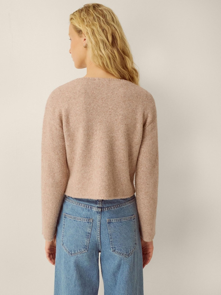Monsoon Neve Knot Button Cardigan - Պատկեր 2 6-ից