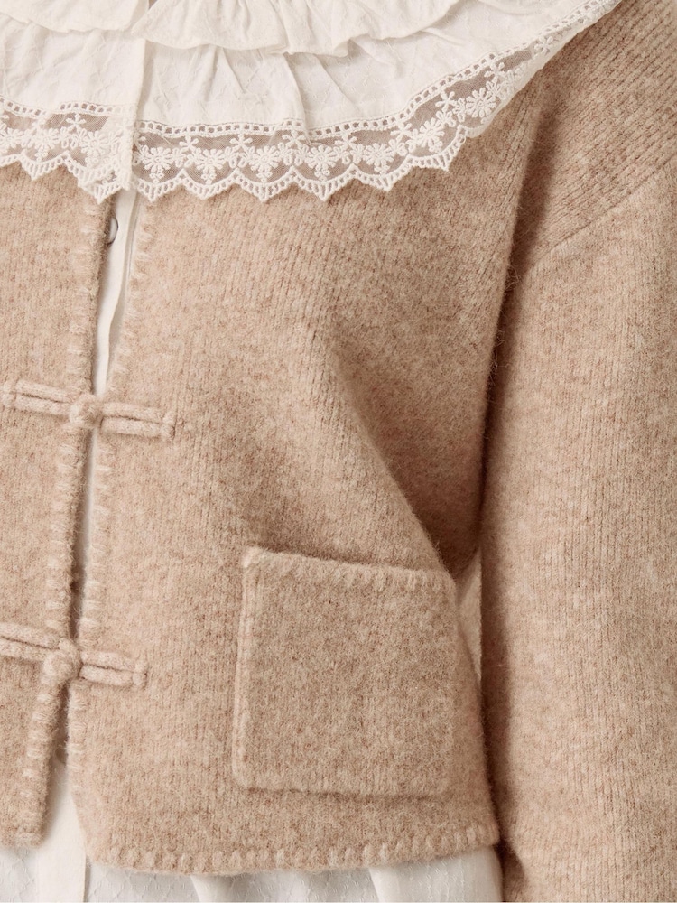 Monsoon Neve Knot Button Cardigan - Պատկեր 6 6-ից