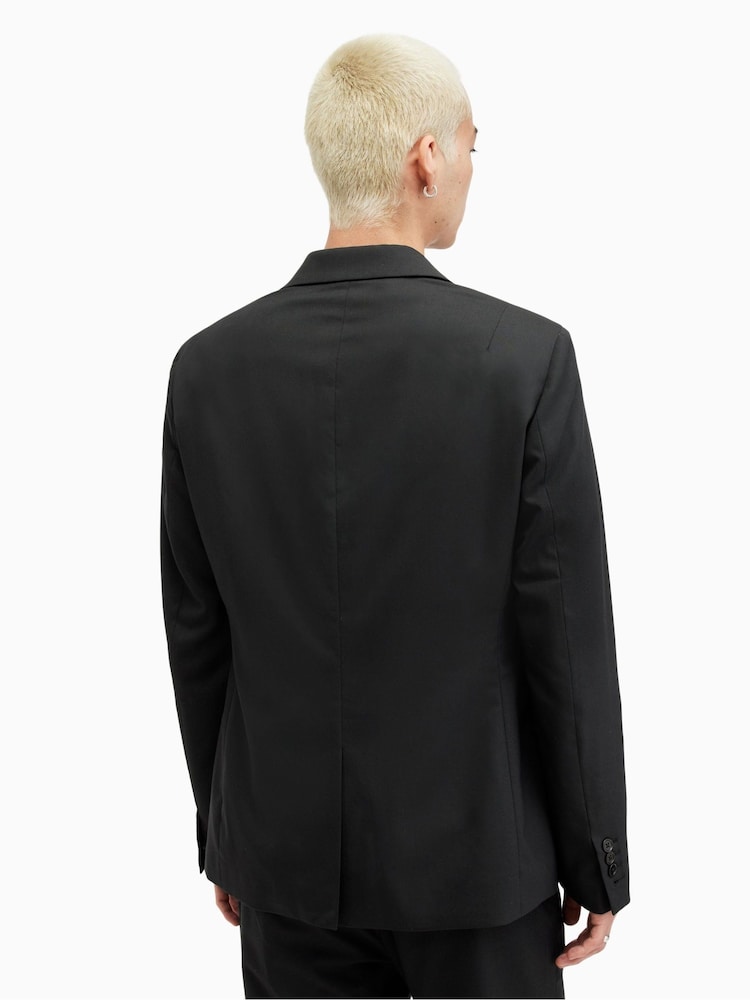 AllSaints Black Dima Blazer - Image 2 of 7