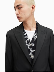 AllSaints Black Dima Blazer - Image 6 of 7