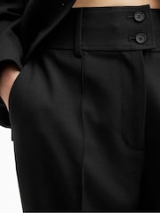 AllSaints Black Sevenh Trousers - Image 4 of 6