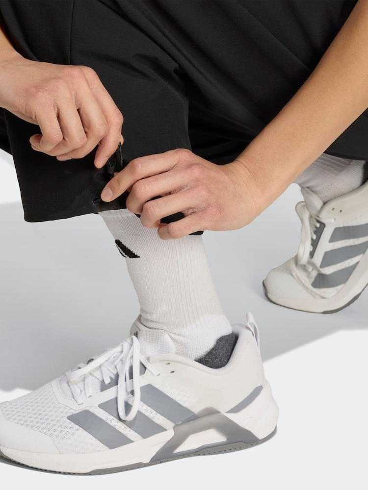 adidas Black Workout Essentials Woven Training Joggers - Image 6 of 6 adidas Black Workout Essentials Woven Training Joggers - Image 6 of 6
