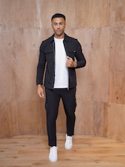 CAPO Black Utility Overshirt - Image 3 of 6