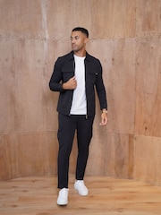 CAPO Black Utility Overshirt - Image 4 of 6