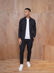 CAPO Black Utility Overshirt - Image 5 of 6