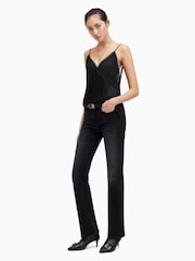 AllSaints Black Immy Cami Top - Image 5 of 8