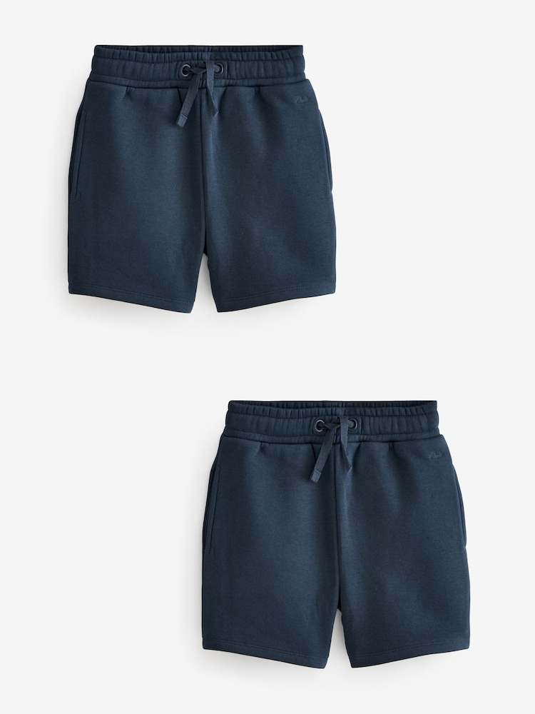 Marineblau - Clarks Sweat-Shorts im 2er-Pack - Bild 1 von 5