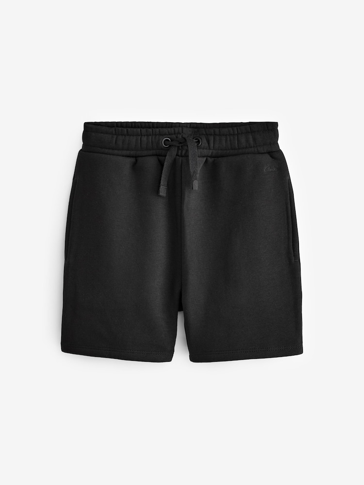 Clarks Black Sweat Shorts 2 Pack - Image 2 of 5