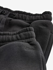 Clarks Black Sweat Shorts 2 Pack - Image 5 of 5