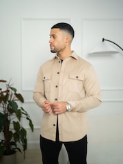 CAPO Nude Corduroy Overshirt - Image 2 of 5