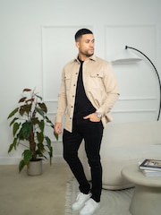 CAPO Nude Corduroy Overshirt - Image 4 of 5