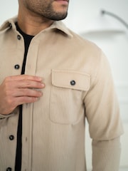 CAPO Nude Corduroy Overshirt - Image 5 of 5