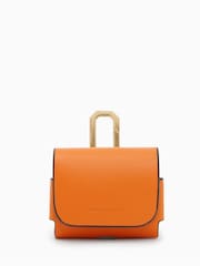 AllSaints Orange Airpod Case - Image 1 of 5