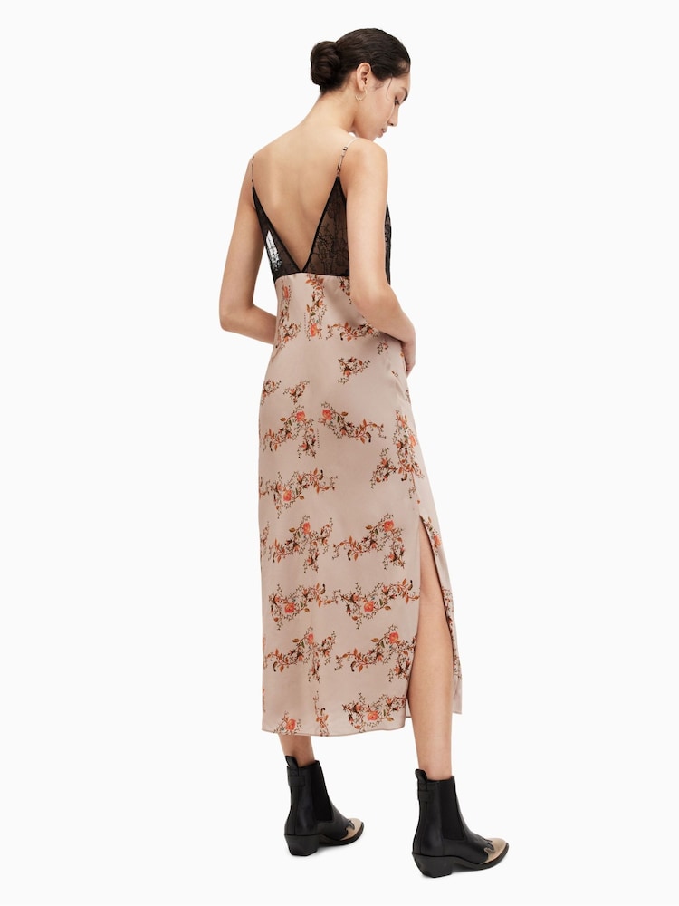 AllSaints Natural Immy Oto Dress - Image 2 of 6