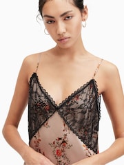 AllSaints Natural Immy Oto Dress - Image 4 of 6