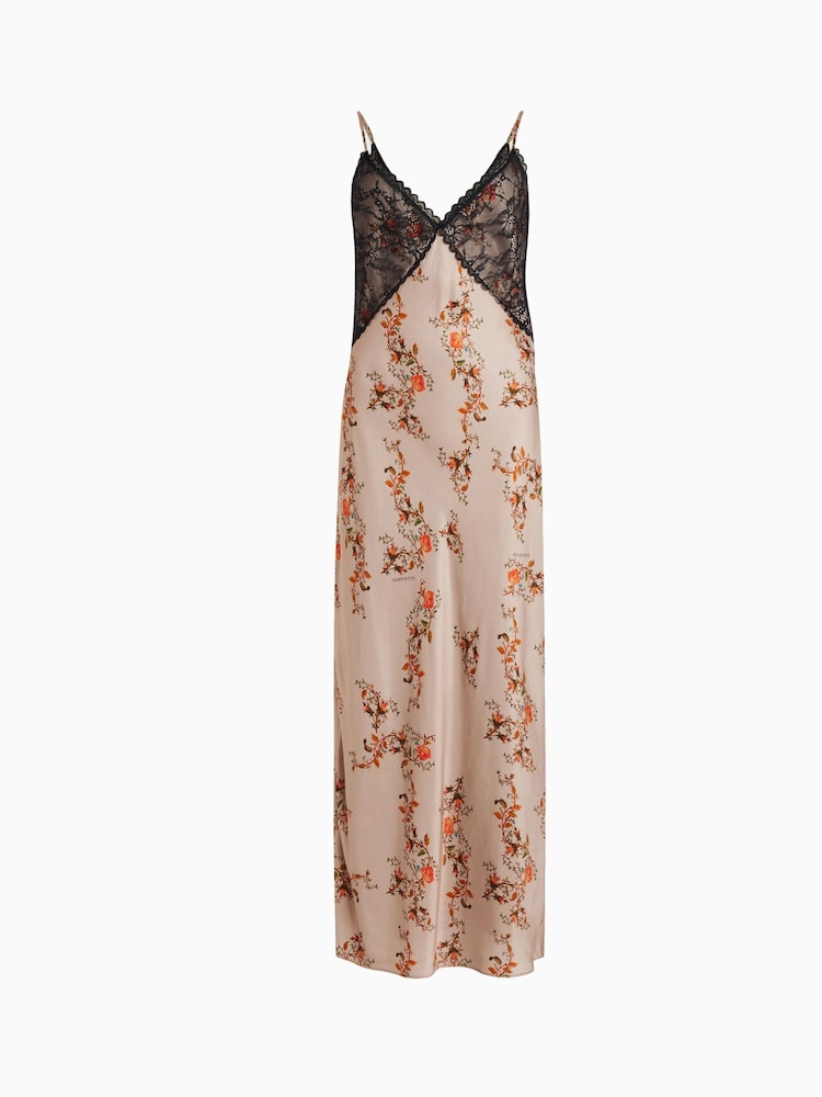 AllSaints Natural Immy Oto Dress - Image 6 of 6