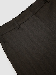 Reiss Davson pantalone sa širokim nogama od mešavine vune - Slika 9 od 10