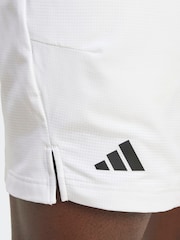 adidas White Tennis Climacool Ergo Shorts - Image 5 of 8